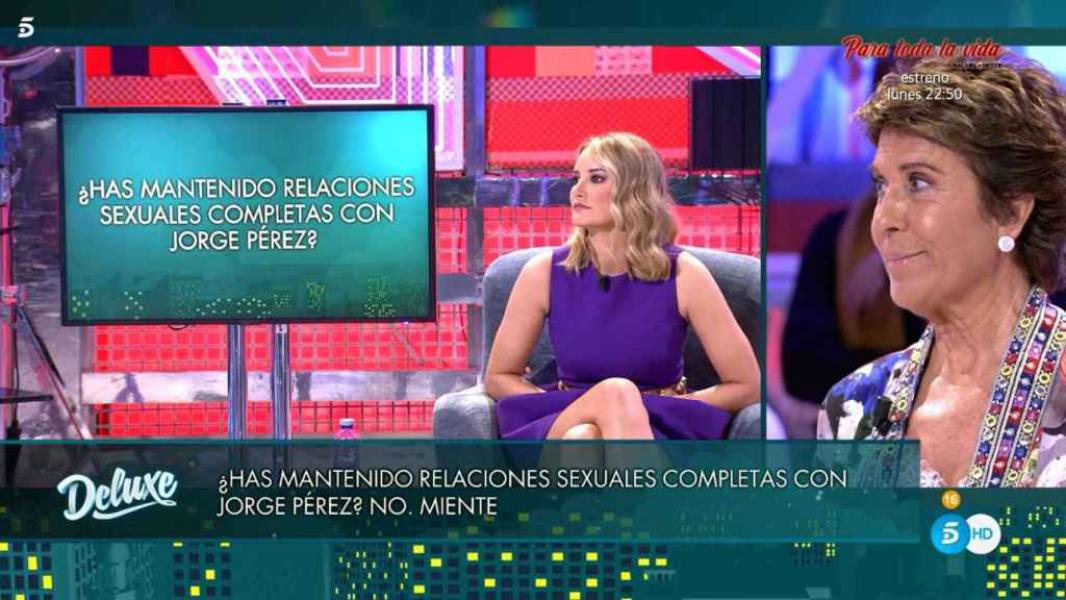 La prueba del polígrafo de Alba Carrillo