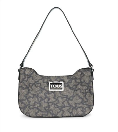 Bolso de hombro Kaos Legacy en negro y turquesa el corte ingles Merca2.es