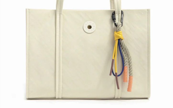 Bolso shopper L nylon hueso el corte ingles Merca2.es
