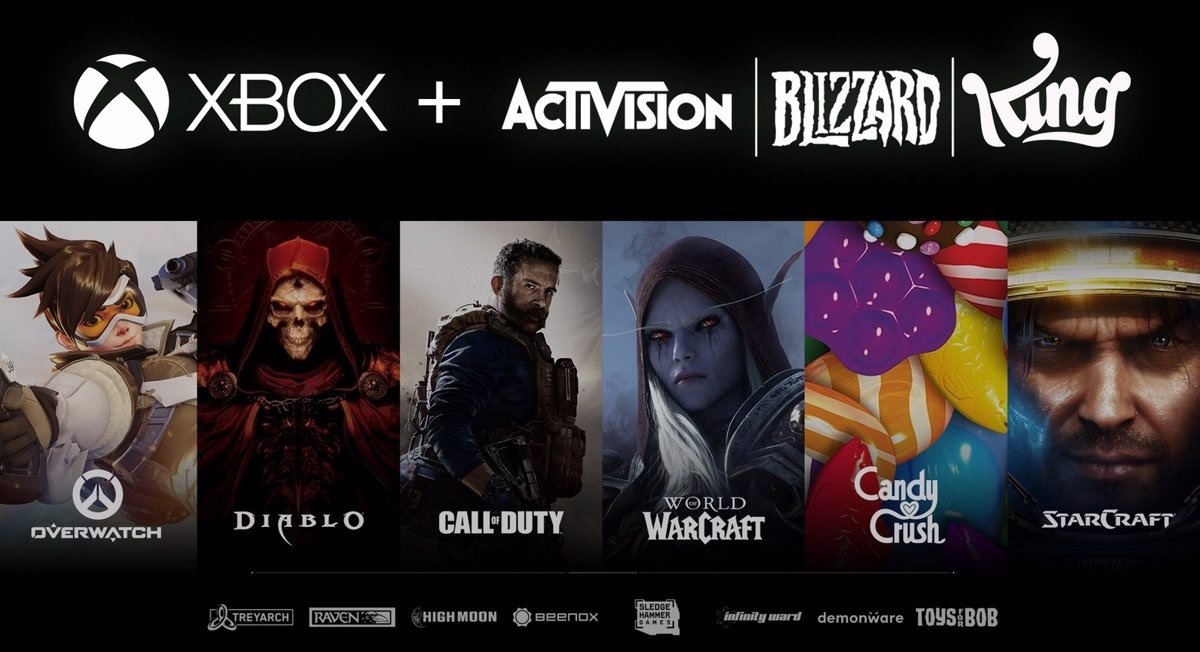 Microsoft pone patas arriba el sector de los videojuegos al comprar Activision