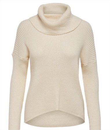 Jersey de mujer asimetrico con cuello tortuga el corte ingles Merca2.es