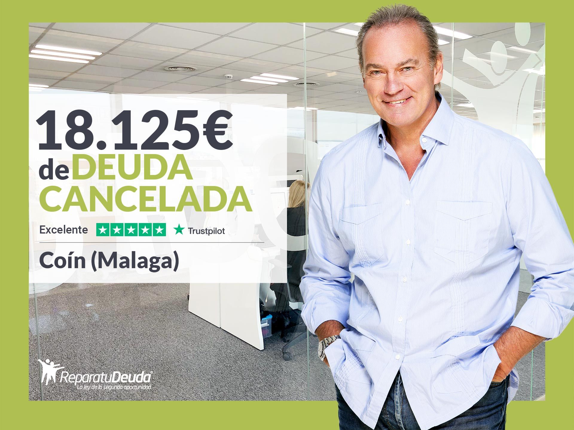 Repara tu Deuda Abogados cancela 18.125€ en Coín (Málaga) con la Ley de Segunda Oportunidad