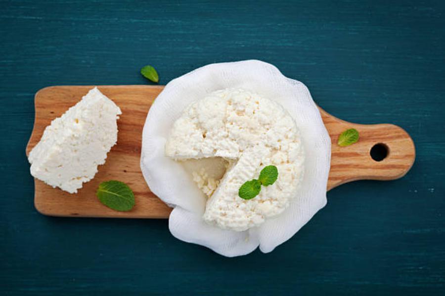 Mejores quesos para pasta: Ricotta