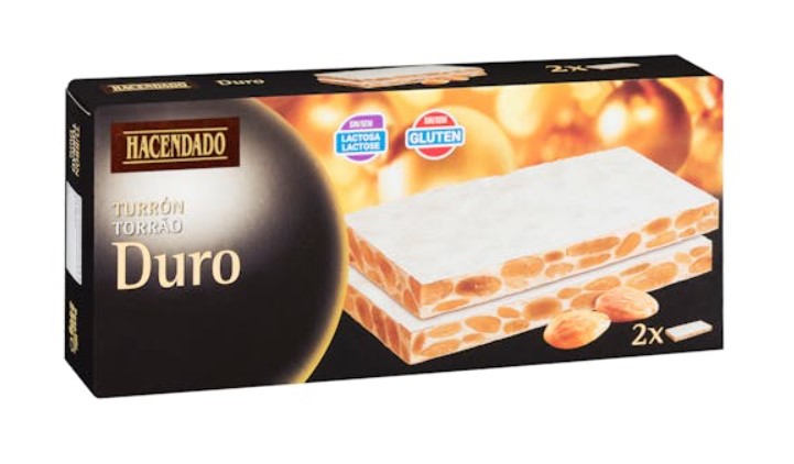 Turrón duro de Mercadona