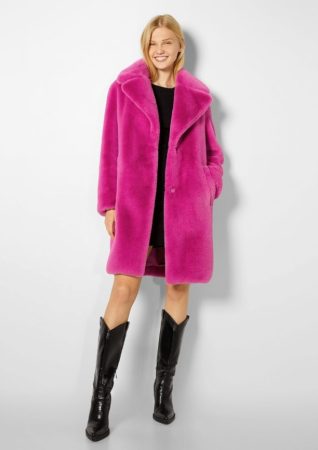 Abrigo largo de pelo