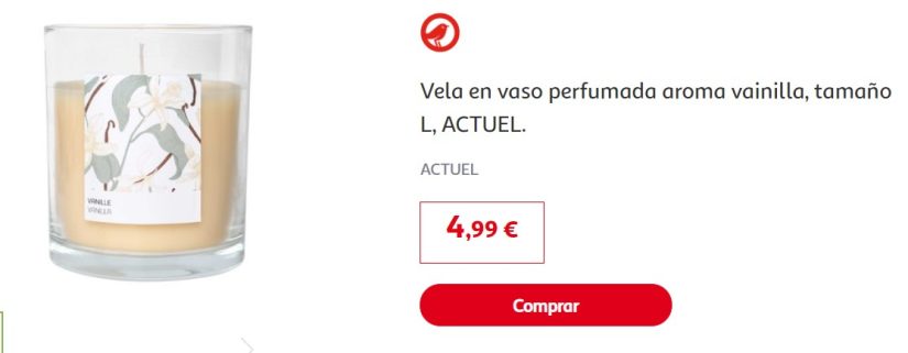 Alcampo tiene una mesa ideal para darle un toque renovado a tu salón 24 Merca2.es Vela en vaso perfumada