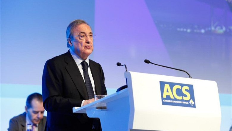 Florentino Pérez supera el 13% en ACS con una participación cercana a los 1.000 millones de euros