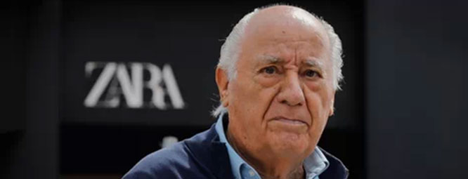 Los máximos de Inditex encumbran a Amancio Ortega en Forbes