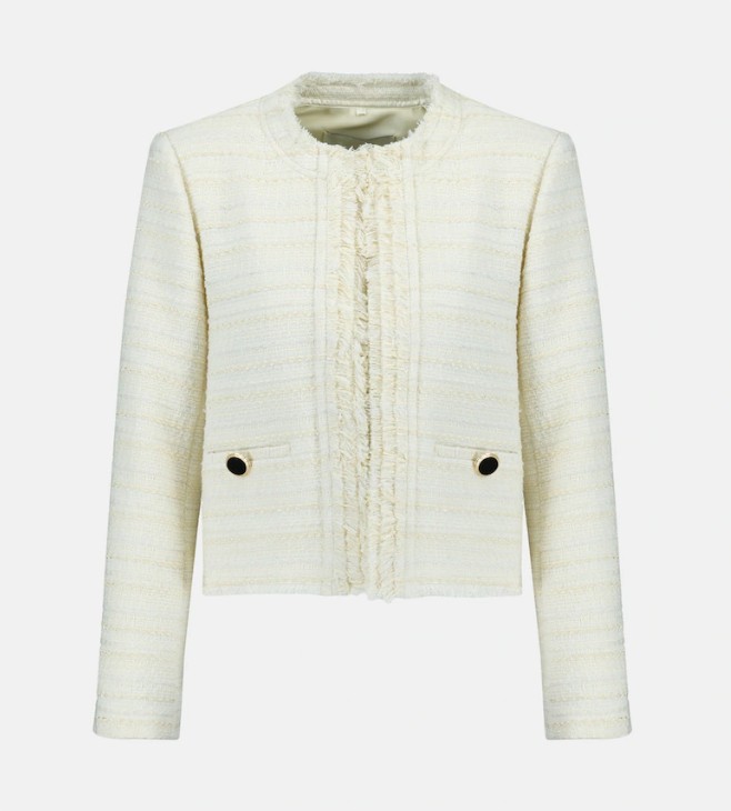 blazer tweed woman el corte ingles