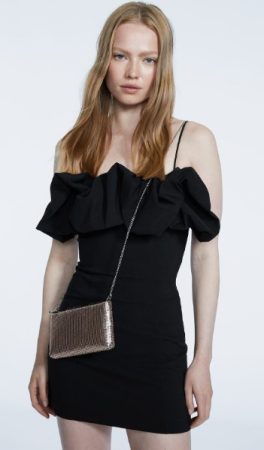 Minibolso de malla de Stradivarius