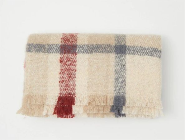 bufanda acrilico cuadros clarito el corte ingles