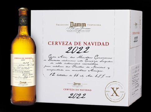cerveza damm navidad 2022