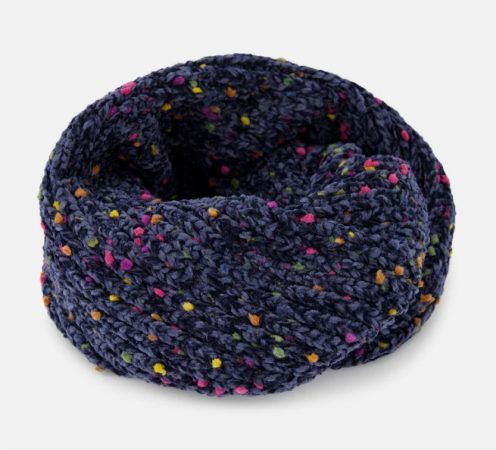 cuello chenilla multicolor