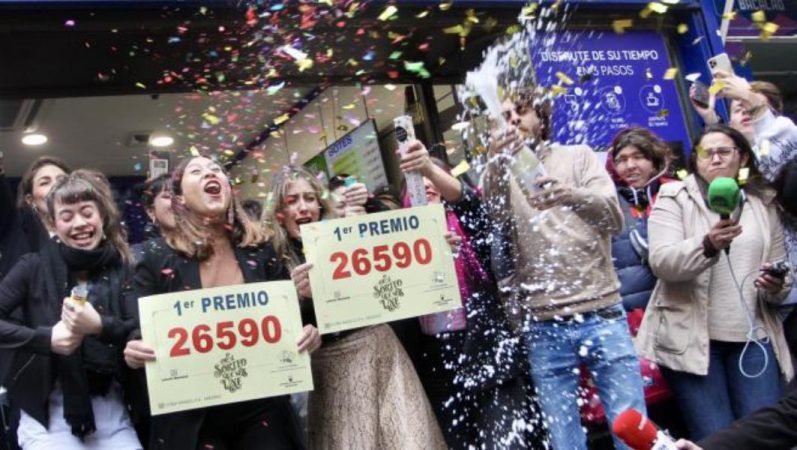 Madrid es la ciudad que más veces salió el Gordo de Navidad