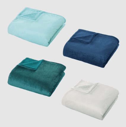 Manta de pana de Aldi