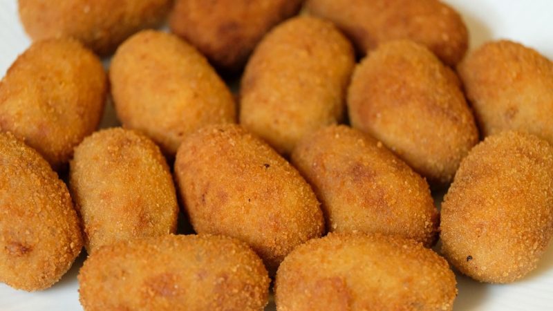 preparación de estas croquetas de espinacas