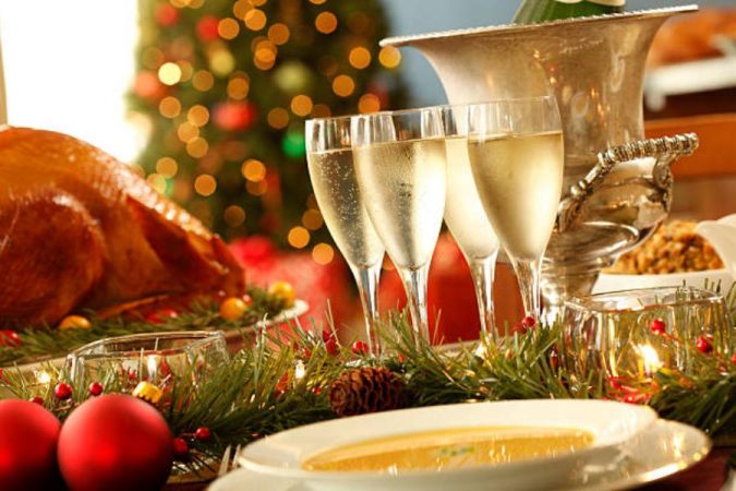 Plato entrante o principal de Navidad