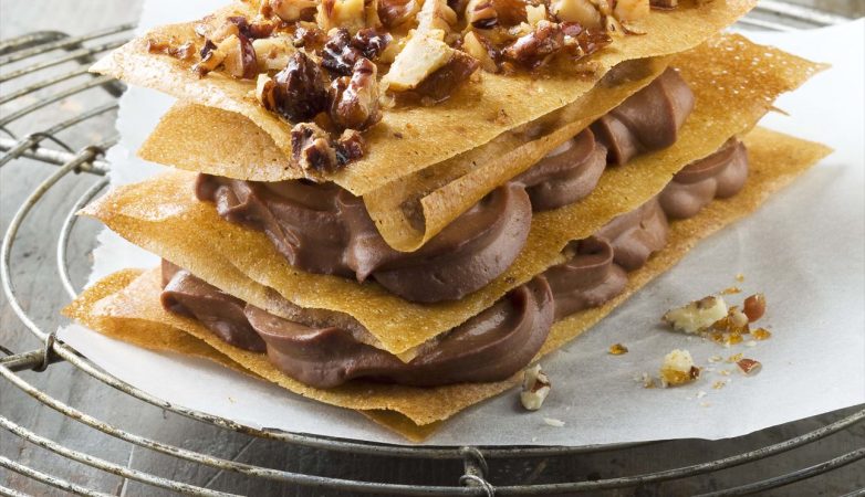 milhojas crujientes de chocolate y nueces lowres Merca2.es
