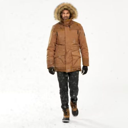 Parka de montaña y nieve impermeable Hombre Quechua SH500 U-Warm