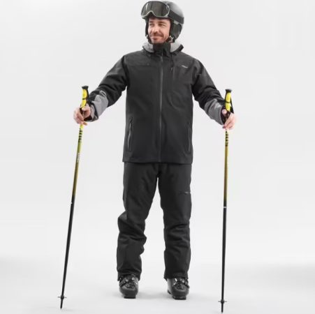 Chaqueta de esquí y nieve Hombre Wedze Ski-P 500 negro