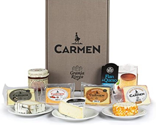 Delicias de queso con especialidades de Granja Rinya