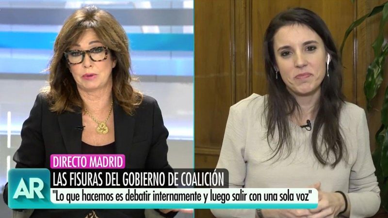 Los rifirrafes más sonados de Ana Rosa con los políticos 49 Merca2.es Otro tenso rifirrafe entre Ana Rosa Quintana e Irene Montero