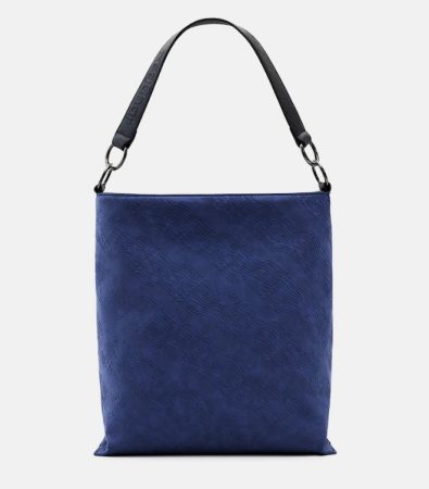 Bolso de hombro Logorama Butan en azul marino con print en relieve Merca2.es