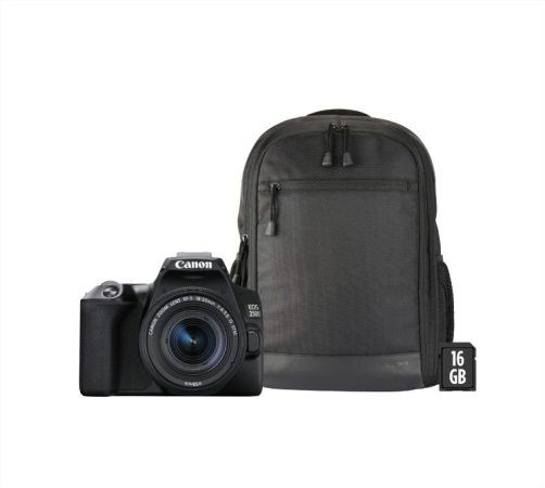 Cámara réflex Canon EOS 250D con Objetivo 1855 mm IS STM Cubo el corte inglés