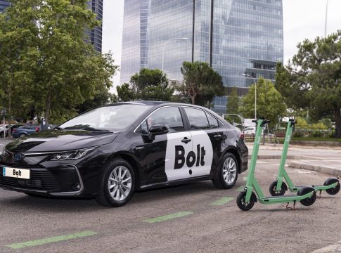 Vehículo de Bolt. Fuente: Agencias Vehículo de Bolt. Fuente: Agencias