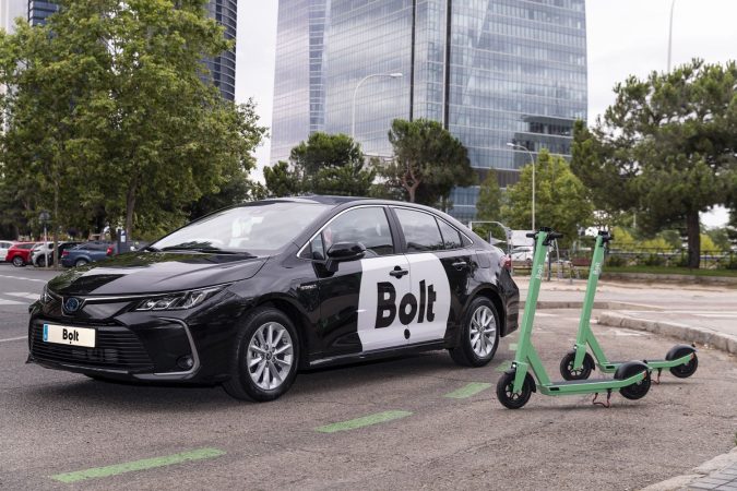 Vehículo de Bolt. Fuente: Agencias