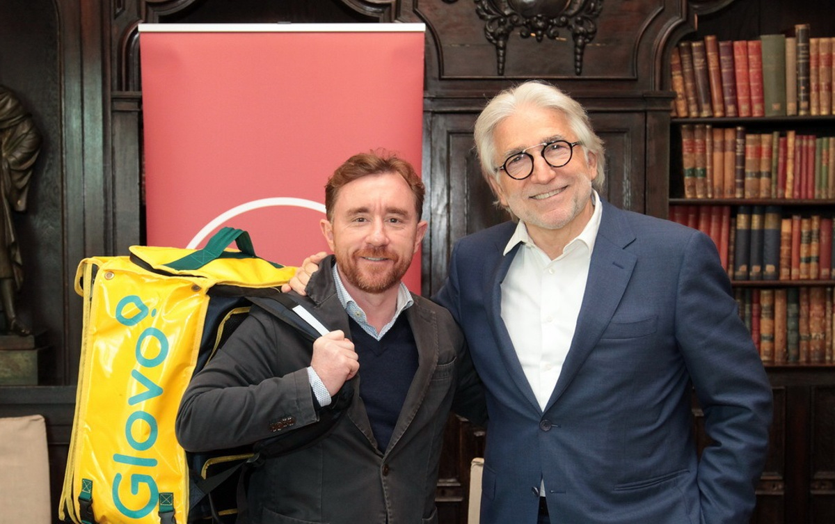 Glovo-foment-pierre-sanchez-llibre Josep Sánchez Llibre dio la bienvenida a Glovo como socio de Foment