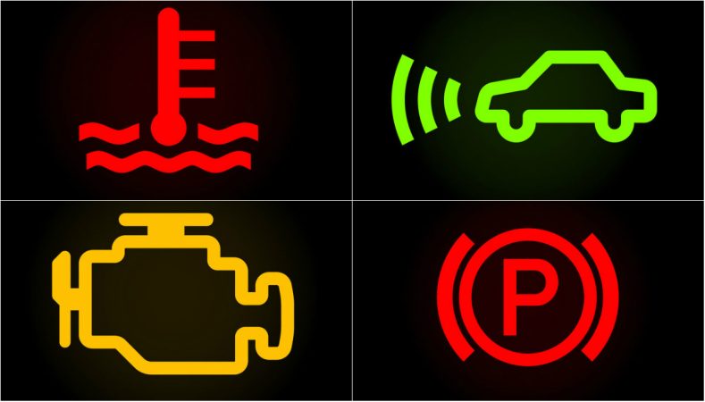 Luces de advertencia del tablero de instrumentos