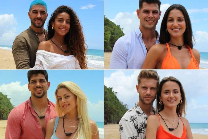 ¿Cuáles son las parejas que entraron en el reality?