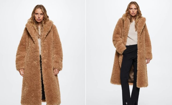 Mango: las prendas de abrigo rebajadas que se están agotando 20 Merca2.es Abrigo pelo rizado