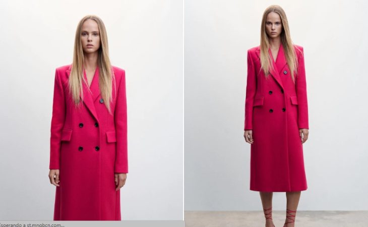 Mango: las prendas de abrigo rebajadas que se están agotando 16 Merca2.es Abrigo lana cruzado