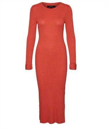 Diez vestidos de invierno de El Corte Inglés con el que serás la mejor vestida de la oficina 18 Merca2.es Vestido de punto midi de manga larga el corte ingles Merca2.es