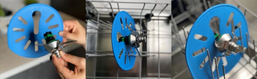 WunderWash® Portacuchilla para lavavajillas