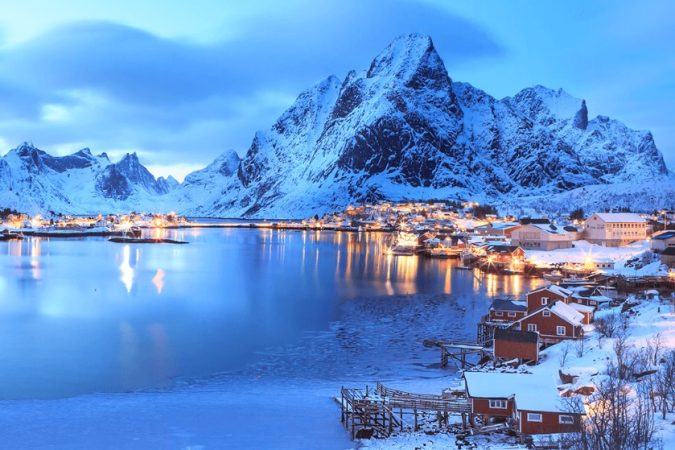 Destinos de Europa para febrero: Noruega, a la búsqueda de auroras boreales