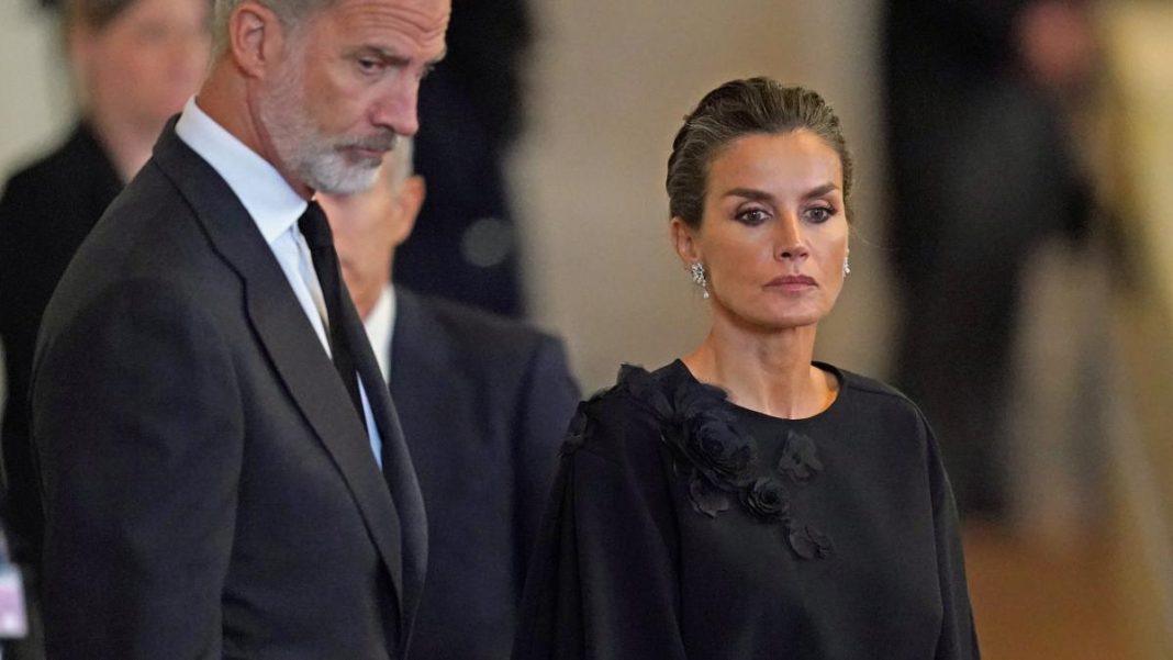 Letizia fue blanco de reproches