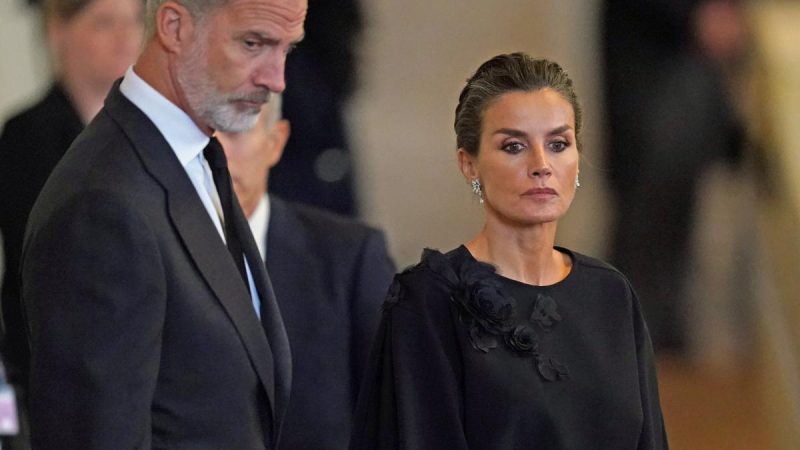 Letizia fue blanco de reproches