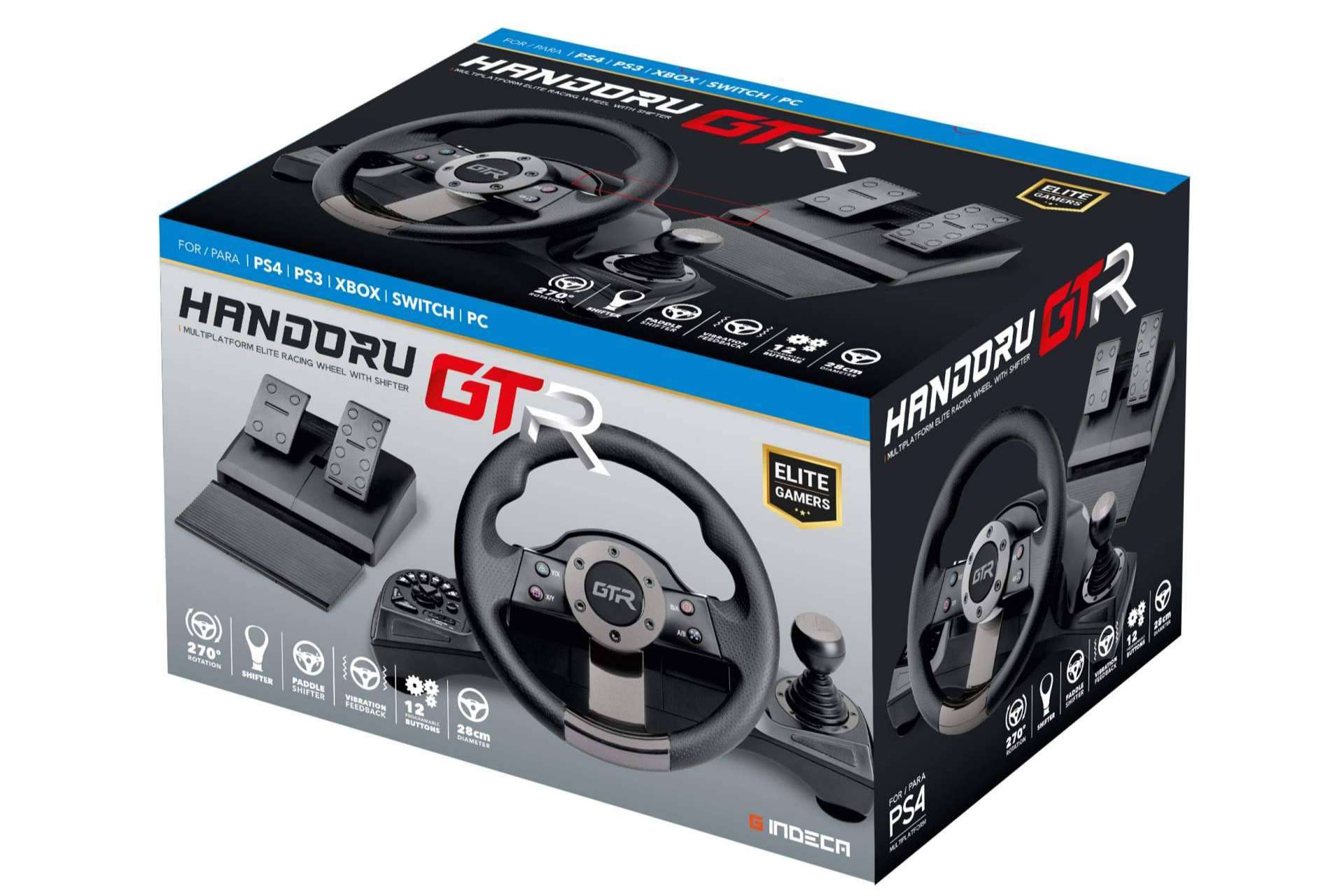 ¿Cuáles son los 3 modelos de volantes para videoconsolas que pueden encontrar los gamers en Indeca Business?