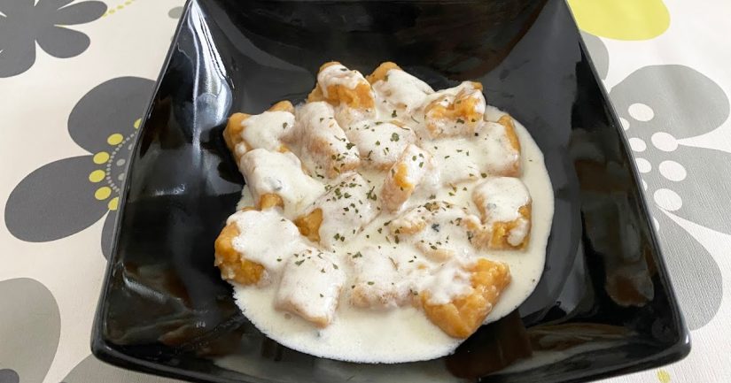 Acabado y presentación de los ñoquis