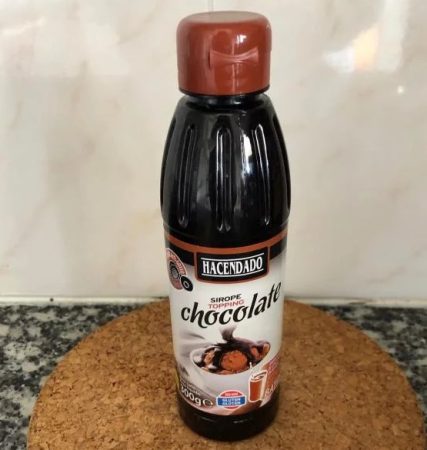 Sirope de chocolate de Hacendado