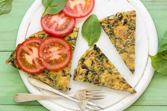 ¿Qué es una tortilla frittata?