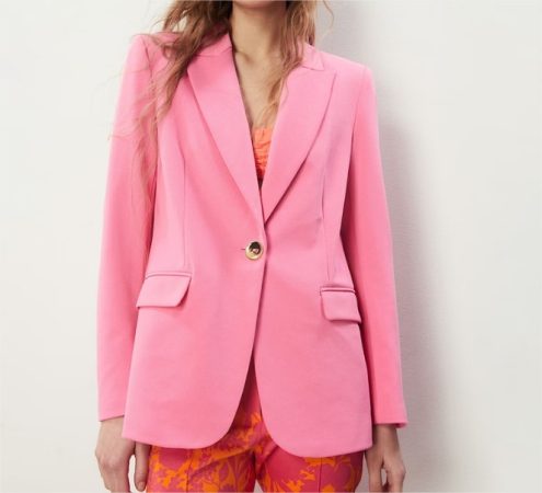 Blazer lisa boton Merca2.es