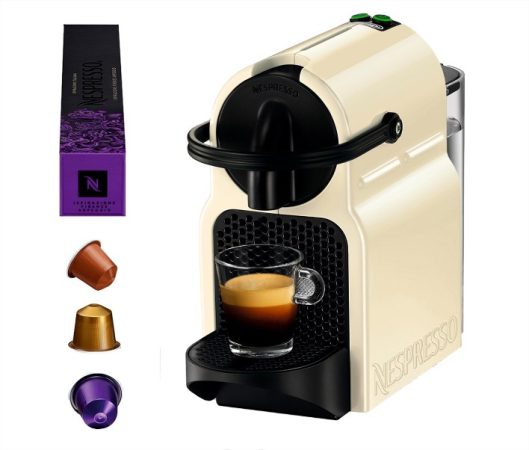 Cafetera de capsulas automatica Nespresso DeLonghi Inissia EN80CW para capsulas Nespresso Original Merca2.es