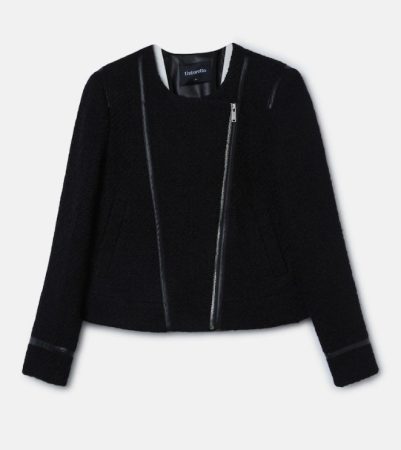 Chaqueta de mujer cremallera cuello redondo Merca2.es