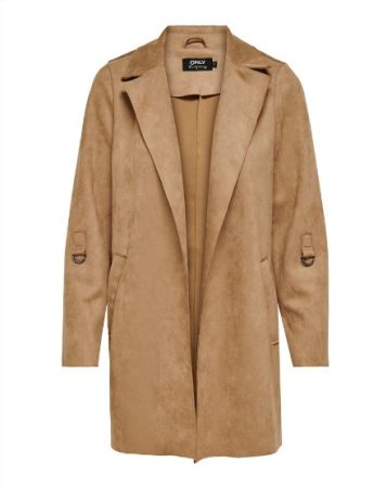 Chaqueta fina de antelina de mujer Merca2.es