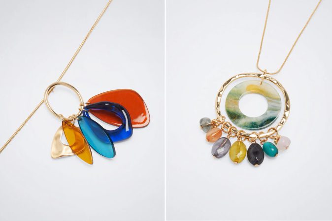 Collares con colgantes de Parfois