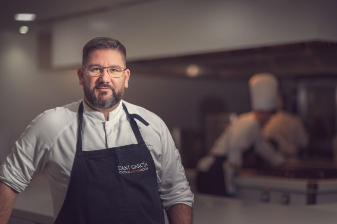 El chef Dani García